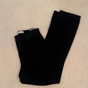 Abercrombie & Fitch Black Straight Leg Pants